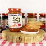Marmellata gusto mele e aroma di arance del monastero Germagno