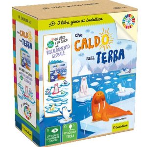 libro didattico 'che caldo sulla terra' sul riscaldamento globale